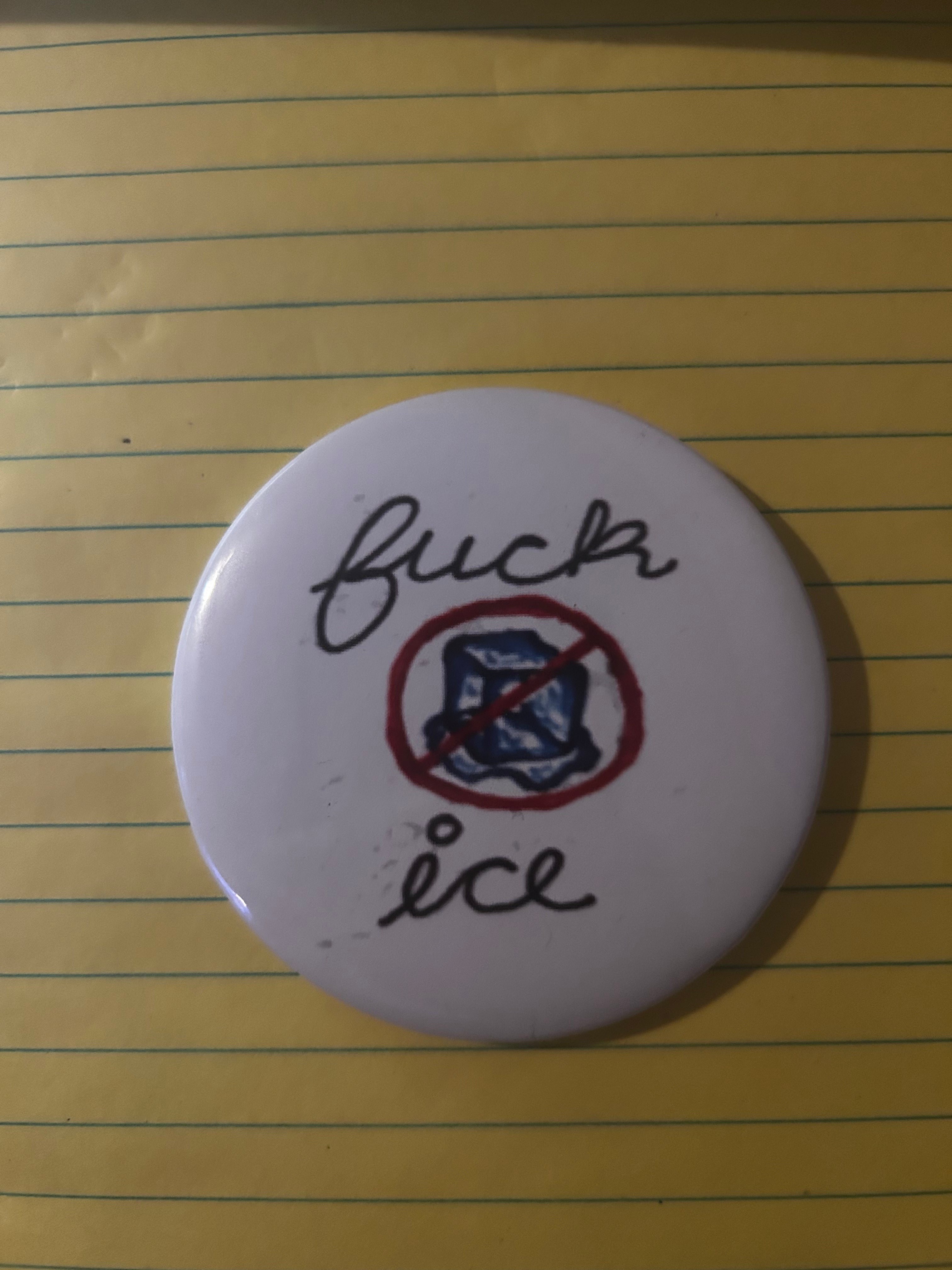 Cursive Fuck ICE