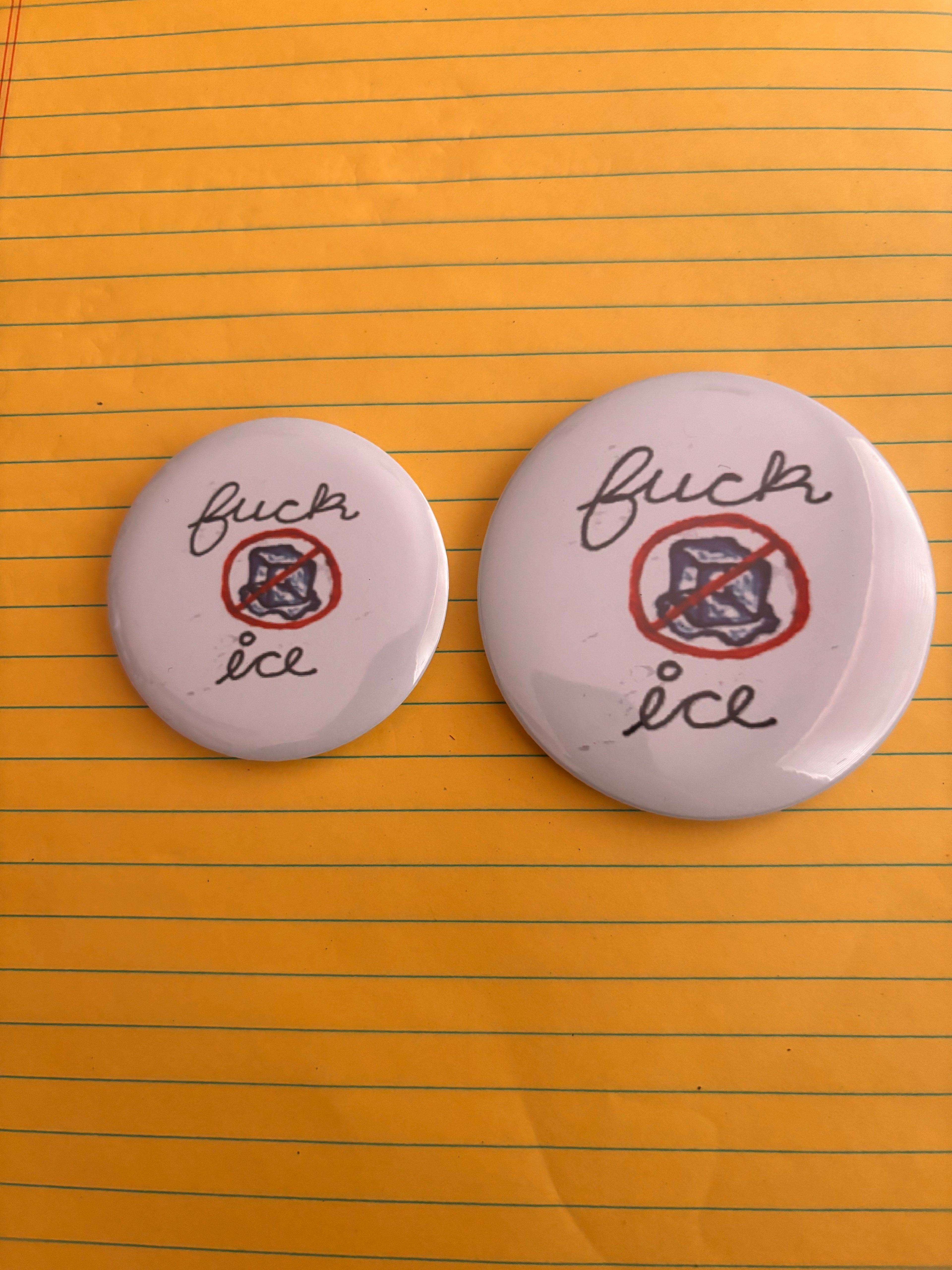 Cursive Fuck ICE