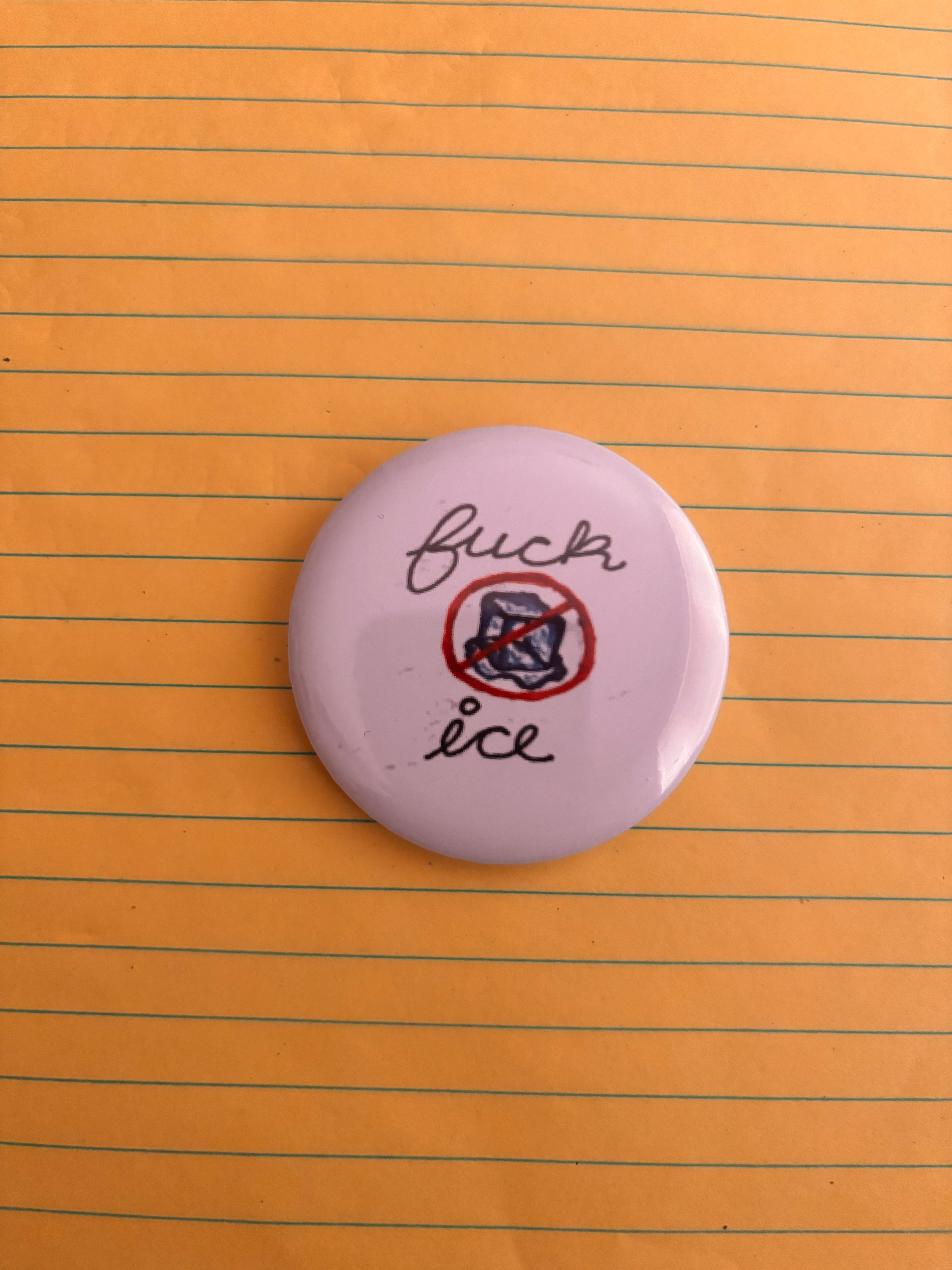 Cursive Fuck ICE